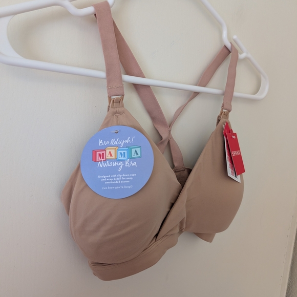 Spanx Womens Small Nursing Bra Beige NWT - Picture 2 of 8